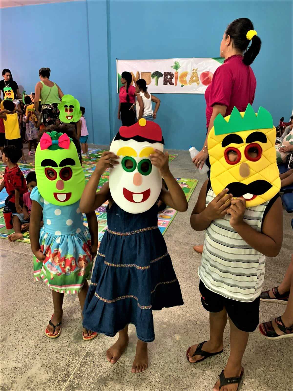 Camacã: O NASF comemorou o dia da Nutrição com diversão e aprendizado para alunos das creches